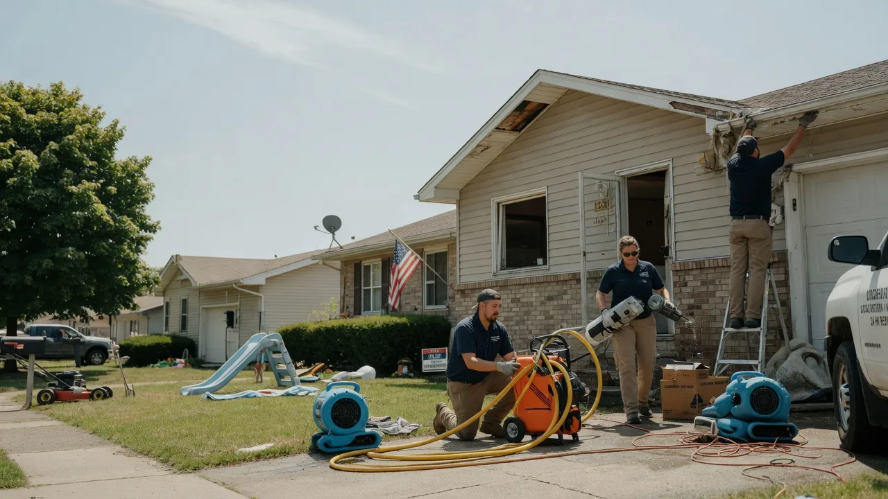 Water Damage Restoration in Wales, WI near me